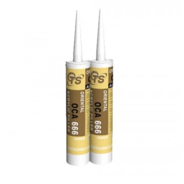 Siliconed Acrylic OTS 666 White 300ml