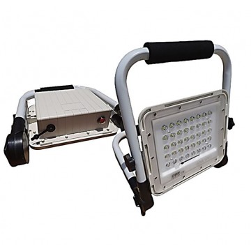 Cordless Rechargeable flooding light, 50W/60W, day light