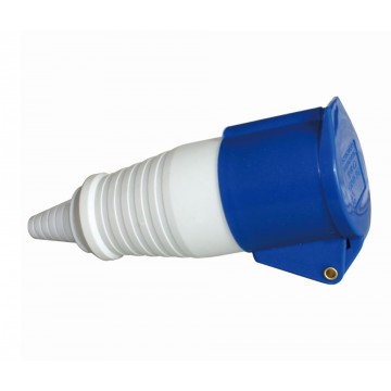 16A MOBILE SOCKET, 3 PIN, 220V, IP44 Blue