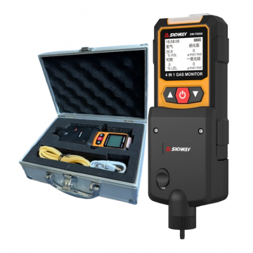 Handheld 4 in 1 Tube Gas Detector with Pump