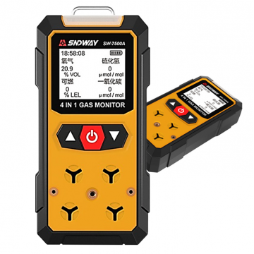 Open-Path Handheld 4-in-1 Gas Detector
