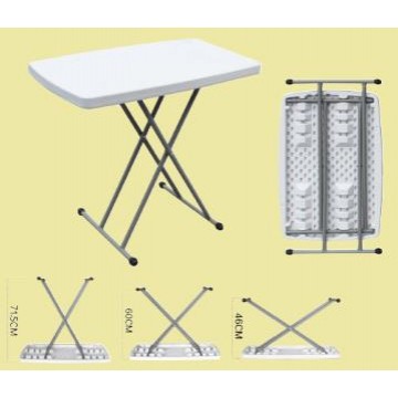 HDPE Height Adjustable Folding Table