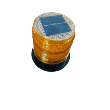 Solar Emergency Light strobe light with magnet bottom