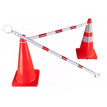 Safety Pole Cone connector Extendable
