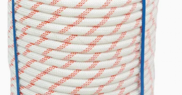 Nylon climbing safety rope
